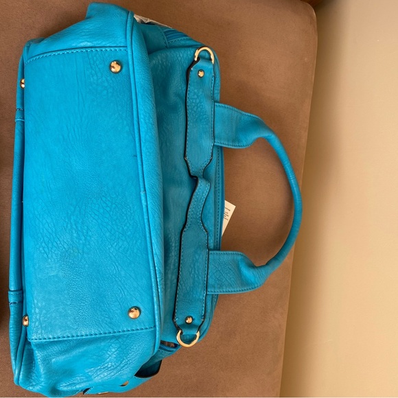 Turquoise bestini handbag - Picture 5 of 5